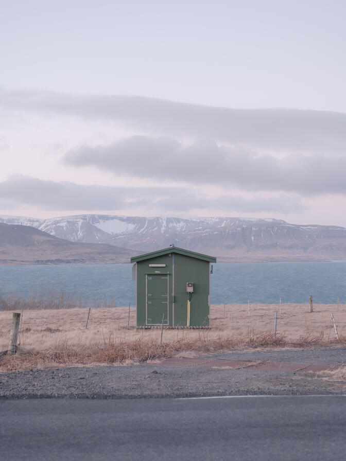 Green Shack - Iceland